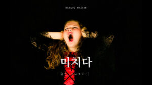 韓国語で「狂う(クレイジー)」とは?【미치다】意味を勉強しよう!