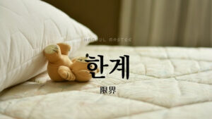 韓国語で「限界」とは？【한계】意味を勉強しよう！