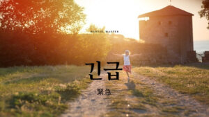 韓国語で「緊急」とは？【긴급】意味を勉強しよう！