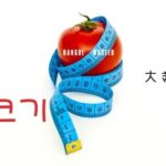 韓国語で「サイズ(大きさ)」とは?【크기】意味を勉強しよう!