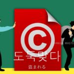 韓国語で「盗まれる」とは?【도둑맞다】意味を勉強しよう!