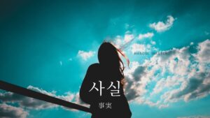韓国語で「事実」とは?【사실】意味を勉強しよう!