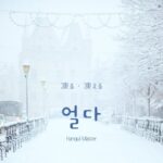 韓国語で「凍る/凍える」とは?【얼다】意味を勉強しよう!
