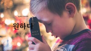 韓国語で「願う/望む」とは？【원하다】意味を勉強しよう！