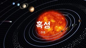 韓国語で「惑星」とは?【혹성】意味を勉強しよう!