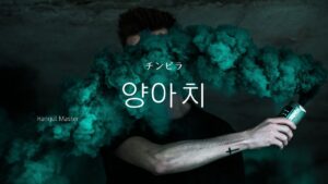 韓国語で「チンピラ」とは?【양아치】意味を勉強しよう!