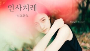 韓国語で「社交辞令」とは？【인사치레】意味を勉強しよう！