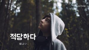 韓国語で「程よい」とは？【적당하다】意味を勉強しよう！