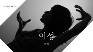韓国語で「理性」とは?【이성】意味を勉強しよう!
