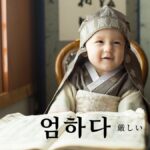 韓国語で「厳しい」とは？【엄하다】意味を勉強しよう！