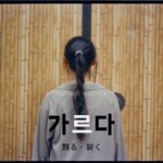 韓国語で「割る/裂く」とは?【가르다】意味を勉強しよう!