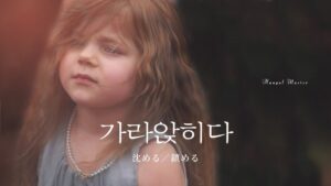 韓国語で「沈める／鎮める」とは？【가라앉히다】意味を勉強しよう！