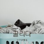 韓国語で「シワが寄る」とは?【꿀리다】意味を勉強しよう!