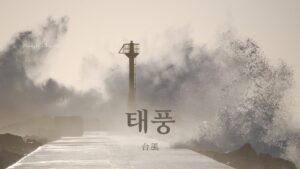 韓国語で「台風」とは？【태풍】意味を勉強しよう！