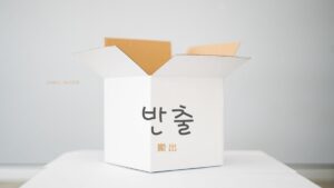 韓国語で「搬出」とは？【반출】意味を勉強しよう！