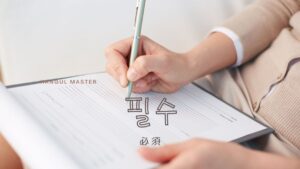 韓国語で「必須／必需／必修」とは？【필수】意味を勉強しよう！