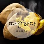 韓国語で「熱い／あったかい」とは？【따끈하다】意味を勉強しよう！