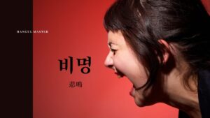 韓国語で「悲鳴」とは?【비명】意味を勉強しよう!
