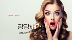 韓国語で「絶望的だ」とは？【암담하다】意味を勉強しよう！