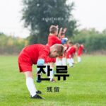 韓国語で「残留」とは？【잔류】意味を勉強しよう！