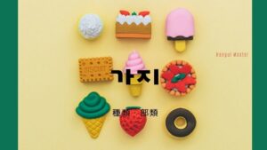 韓国語で「種類・部類」とは?【가지】意味を勉強しよう!