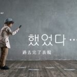 韓国語の -했다と -했었다の違い [過去完了表現]