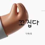 韓国語で「つねる」とは？【꼬집다】意味を勉強しよう！