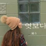 韓国語で「伺う」とは?【엿보다】意味を勉強しよう!