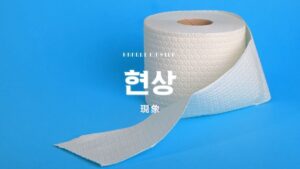 韓国語で「現象」とは？【현상】意味を勉強しよう！