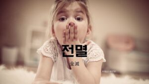 韓国語で「全滅」とは？【전멸】意味を勉強しよう！
