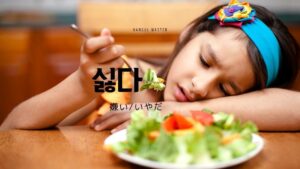 韓国語で「嫌い/嫌だ」とは?【싫다】意味を勉強しよう!