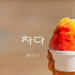韓国語で「冷たい」とは？【차다】意味を勉強しよう！