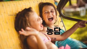 韓国語で「冗談」とは？【농담】意味を勉強しよう！