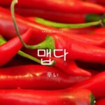 韓国語で「辛い」とは?【맵다】意味を勉強しよう!