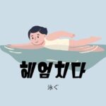韓国語で「泳ぐ」とは?【헤엄치다】意味を勉強しよう!