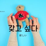 韓国語で「欲しい」とは?【갖고 싶다】意味を勉強しよう!