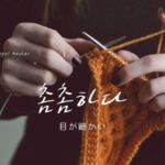 韓国語で「(目が)細かい」とは?【촘촘하다】意味を勉強しよう!