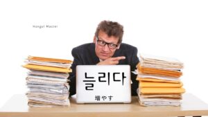 韓国語で「増やす」とは？【늘리다】意味を勉強しよう！