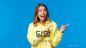 韓国語の副詞「すぐに/ただちに」とは？【당장】意味を勉強しよう！