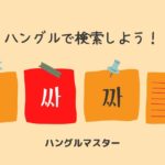 韓国語 単語検索【ㅆ行】