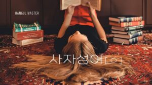 韓国の四字熟語 子音ㅇ(111語)を紹介します