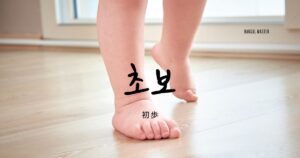 韓国語で「初歩」とは?【초보】意味を勉強しよう!